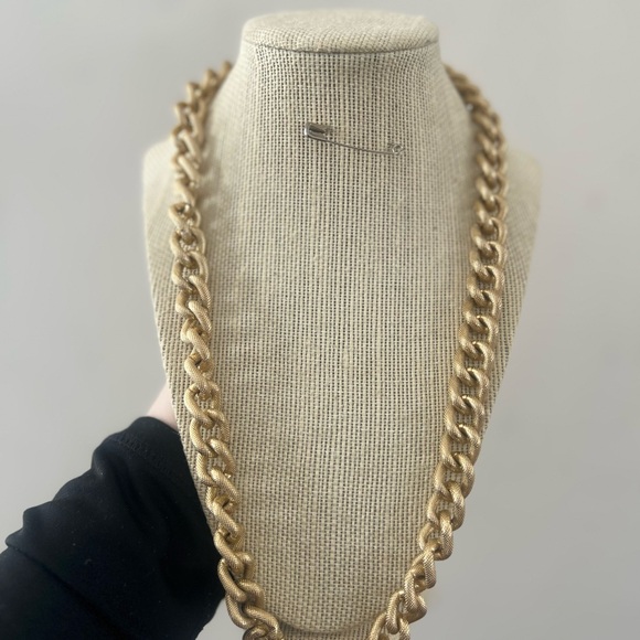 Jewelry - #32. Gold-Tone Chunky Curb Chain Necklace - Women's Jewelry